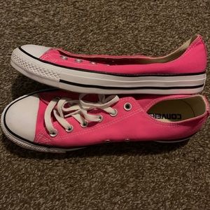 Hot pink converse